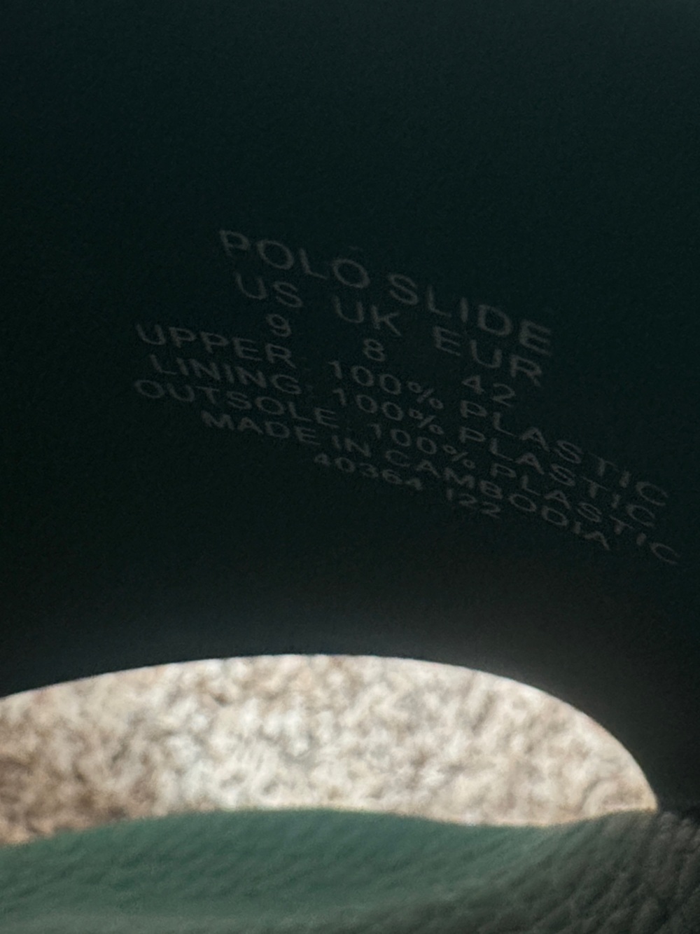 Polo RL Mens Slide - Picture 3 of 3